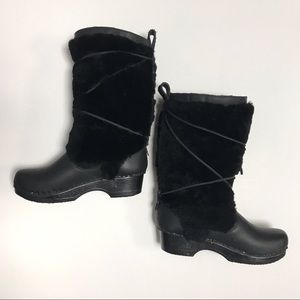 COPY - Sven Shearling Clog Boots size 38